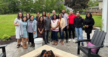 Members of the NACC BIPOC Team are pictured outside